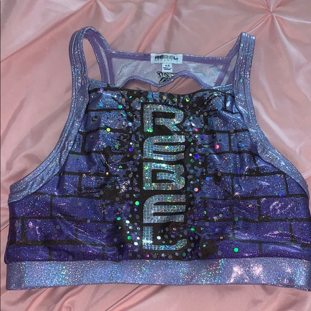 rebel athletic sports bra